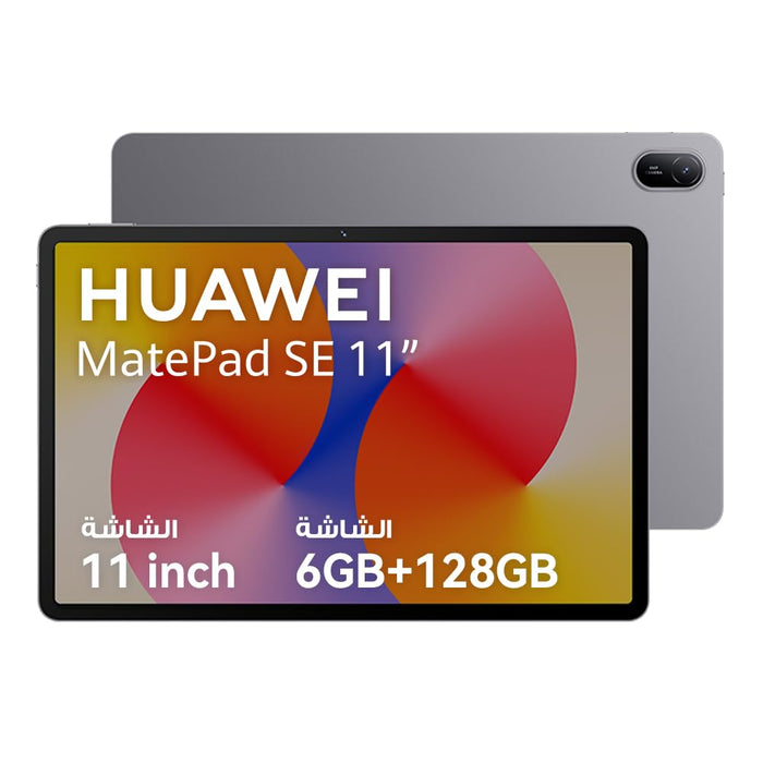 HUAWEI MatePad SE Tablet, 11-inch Eye Comfort Display, Large Capacity Battery, 4GB+128GB, Wifi, Nebula Gray
