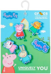 Crocs 5-Pack Peppa Pig Shoe Charms | Jibbitz