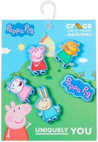 Crocs 5-Pack Peppa Pig Shoe Charms | Jibbitz
