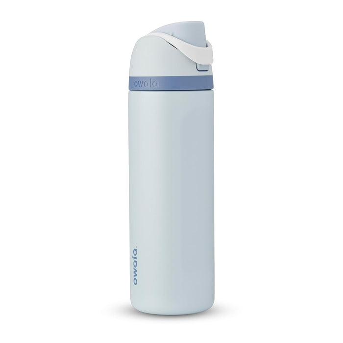 Owala Disney Princess FreeSip Insulated Stainless Steel Water Bottle with Straw for Sports and Travel, BPA-Free Sports Water Bottle, 24 oz, Cinderella