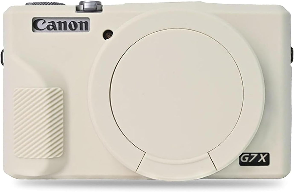 Case for Canon Powershot G7X Mark III Digital Camera, G7X Mark iii Camera Silicone Case, Soft Silicone Protective Cover with Removable Lens Cover for Canon G7-X Mark3 (Black) β image 3