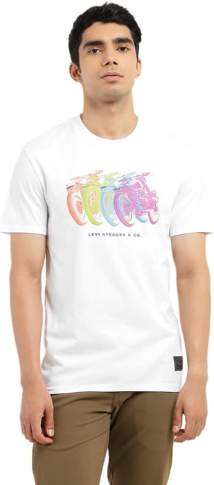 Levi's Mens Rainbow Bike Grp Tee T-Shirt