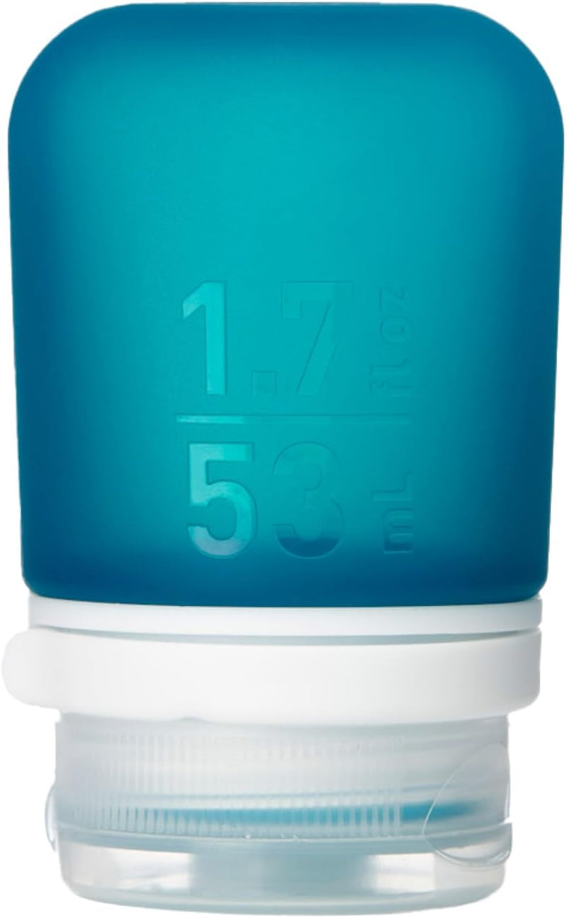 humangear GoToob, Small Parent, Humangear Gotoob+ Silicone Travel Bottle With Locking Cap, Small (1.7oz)