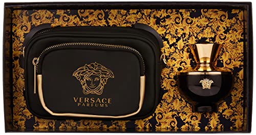 VERSACE DYLAN BLUE POUR FEMME EDP 100 ML GIFT SET, 100.0 millilitre