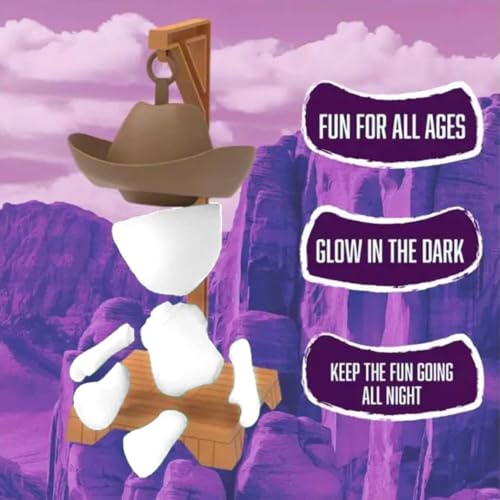 Hangman Magnetic Word Game, Magnetic Hangman Board Game, Guess The Word Before Hank Falls for Game Night (non-luminous)