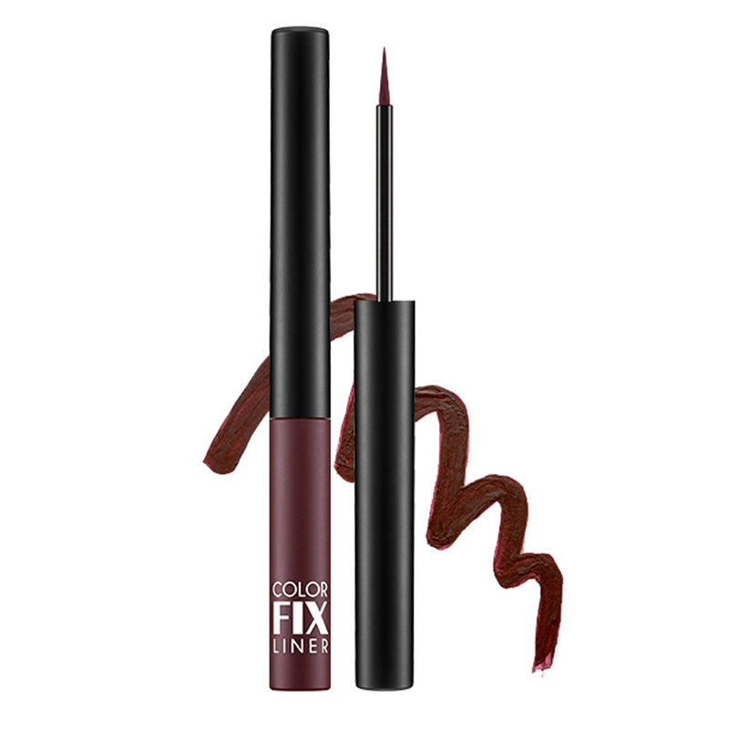 Missha real proof colour fix liner, matt wine, 2g