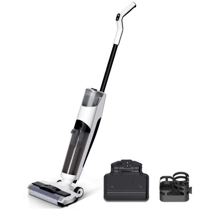 PUREPLUS Smart Wet Dry Vacuum Cleaners & Mop for Hard Floors, Edge Cleaning, Self-Cleaning System, Cordless Floor Cleaner, Vanquish Wet and Dry Messes