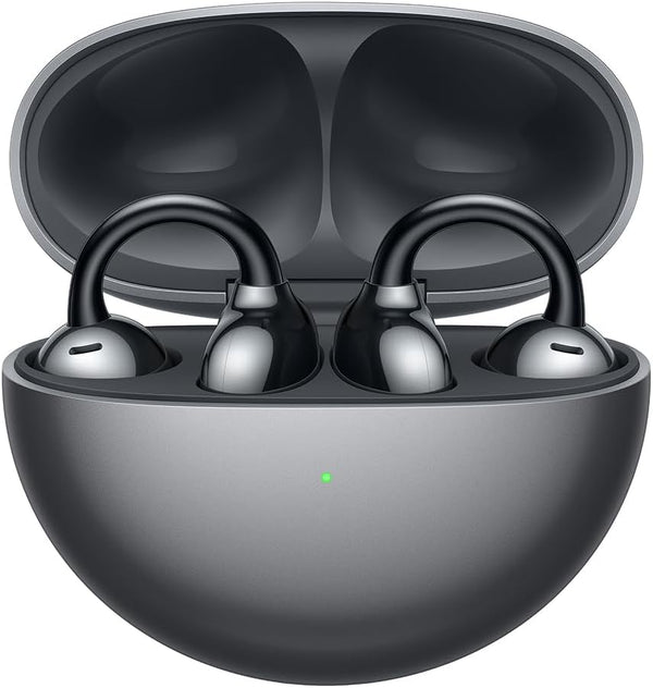 FreeClip, Groundbreaking Aesthetic Design, Feather-light Wearing, Open-ear Listening, AI Crystal-Clear Call, Long Battery Life, Dual-Device Connections, Rose Gold