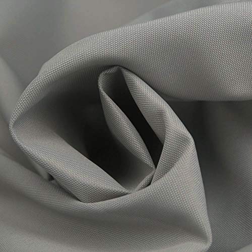 Homehold 180x220cm Gray Shower Curtain With Hooks, Extra Long Polyester Waterproof Bathroom Curtain