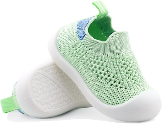 ZONEY Baby Shoes Toddler First Walking Shoes Infant Sneakers Breathable Knitted Mesh Boy & Girls Shoes