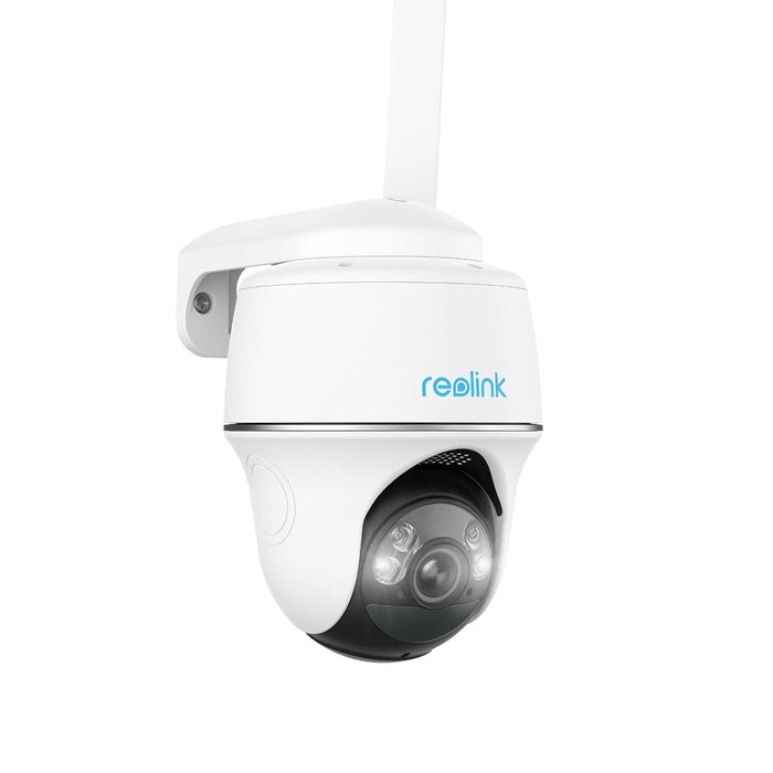 REOLINK Go PT Plus - 5MP Pan Tilt 4G LTE Cellular Security Camera, Camera Outdoor Wireless, 2K+ HD Color Night Vision, Solar Power, Smart Detection, No WiFi, No Wires, Ideal for Off-Gird Areas