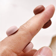 Hijab Magnetic Pins,8 Pcs Small Strongest Commercial Strength Colorful Scarf Pins Buttons for Women Multi-Use (Matte Style)