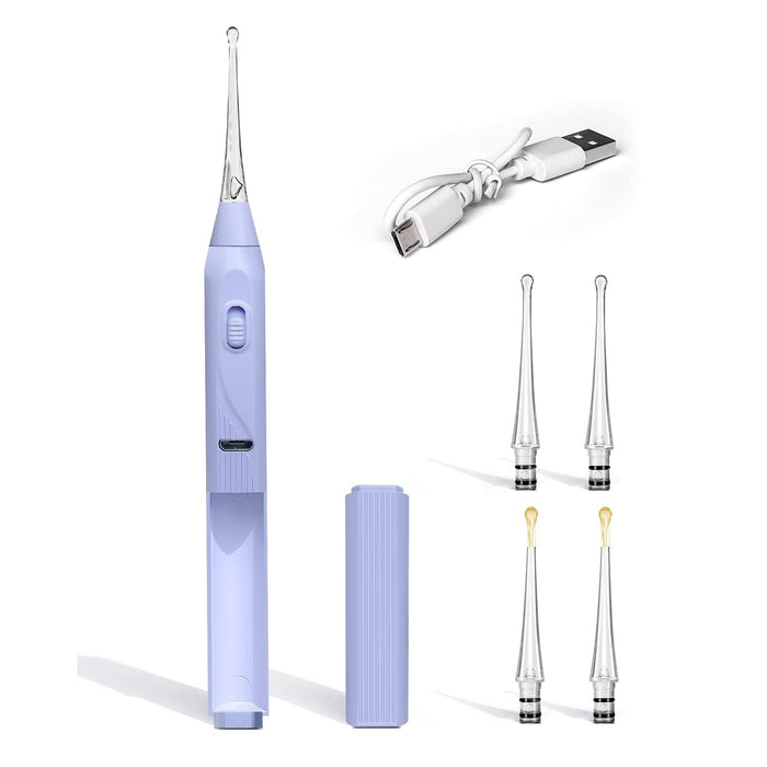 Joyzzz Ear Wax Removal Tool, Ear Cleaning Tool with USB Charging, Ear Wax Remover with Light Kids, Ear Cleaner with Built-in Storage Space, Upgraded Ear Wax Removal with Light for Kids & Adults
