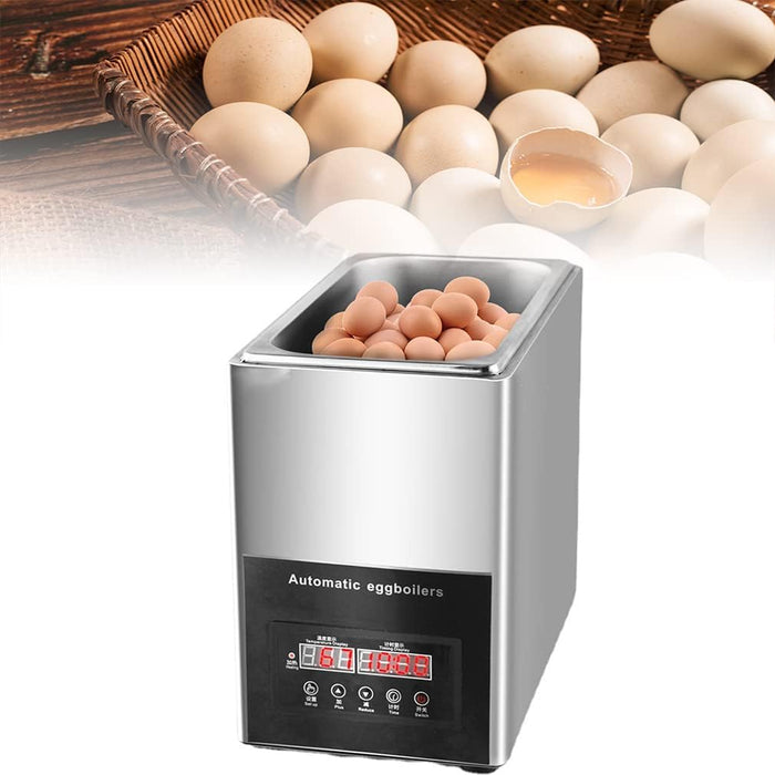 SONLED Hot Spring Egg Cooker, 800W Commercial 9L Large Capacity Egg Cooker, 50 Eggs Large Capacity, Electric Egg Cooker, Intelligent Half-Boiled Egg Soft-Boiled Egg Machine