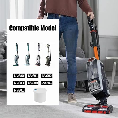 Replacement Filter Compatible with Shark Vacuum, Mellbree Foam for Shark Lift-Away, NV680, NV681, NV682, NV801, NV803, UV810, AZ910 (2-Pack)