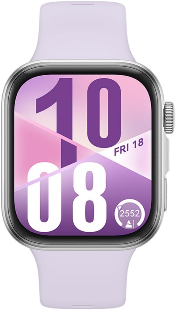 HUAWEI WATCH FIT4 Smart Watch, 1.82” Display, 100+ Sports modes, Fitness and Sleep Tracker, Heart Rate Monitor, Emotional Wellbeing Assistant, up to 10-Day Battery Life, iOS & Android, Grey