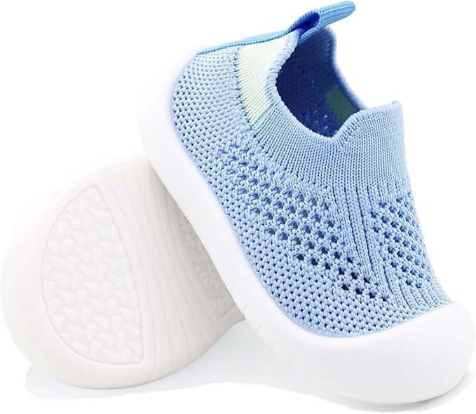 ZONEY Baby Shoes Toddler First Walking Shoes Infant Sneakers Breathable Knitted Mesh Boy & Girls Shoes