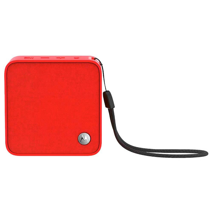 Motorola Lifestyle 73781050Aa01 Portable Bluetooth Speaker Red, Small