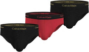 Calvin Klein mens 3P Hip Brief Boxer Short