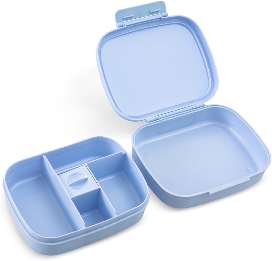 Smart Serve Bento Lunch Box 1100 ml, 5 compartment- Sky Mist – image 5