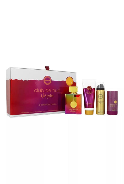 NEW ARMAF Club De Nuit Untold Four Piece Giftset