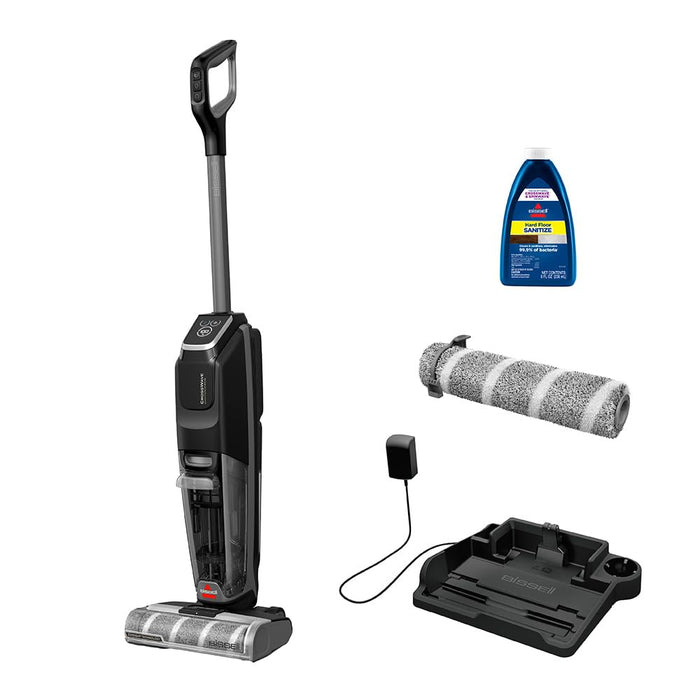 BISSELL Crosswave Omniforce Edge 4000E – Cordless Wet & Dry Vacuum Cleaner- Powerful Suction for Dry Cleaning with PowerVac Mode & ZeroGap Technology for Cleaning precision | 2 Years BISSELL Warranty