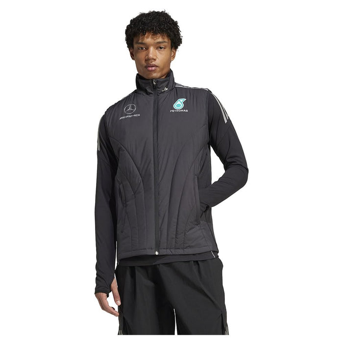 adidas Men's Mercedes - Amg Petronas Formula One Team Mechanics Vest Men Jacket (pack of 1)