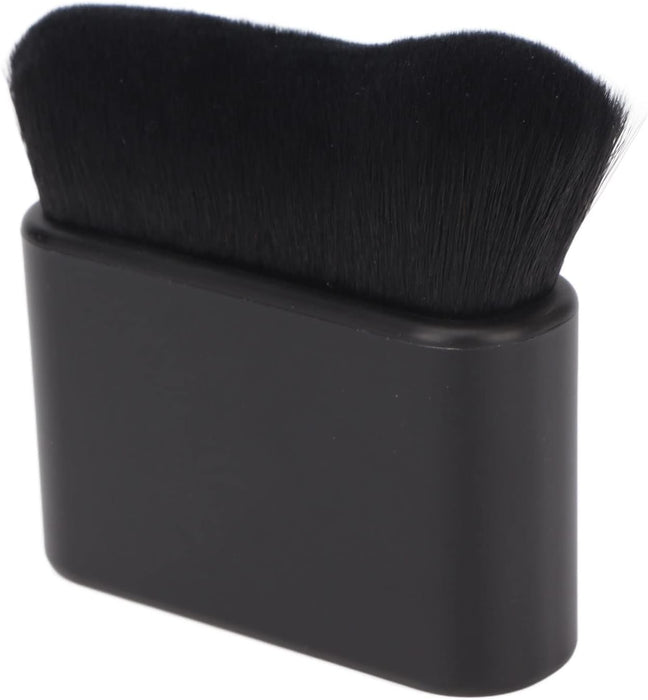 Cryfokt Tanning Brush, Self Tanner Brush Black Body Makeup Sturdy Maximum Coverage for Women for Home