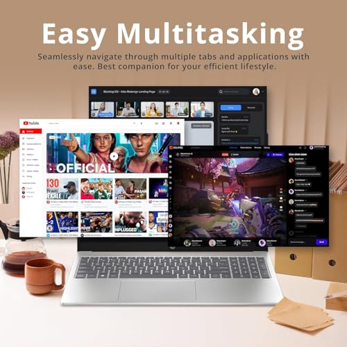 HP 17inch Touchscreen Laptop AI 2024-10Core Intel i7-150U Beat i7-1355U -Backlit Keyboard -Windows 11 - Office 365 One Year -Computadora Laptop- Work Business College (32GB RAM| 1TB PCIe SSD)