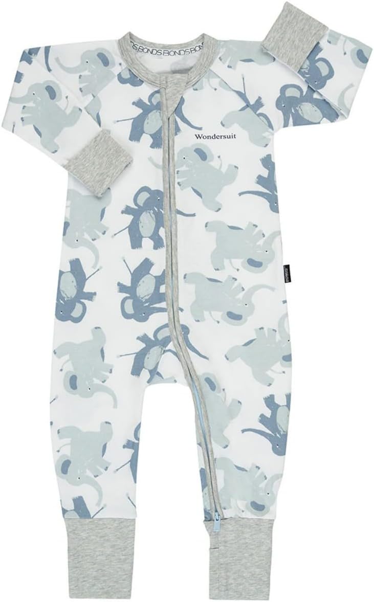 BONDS Baby Boy Girl Zipper Onesie Sleepsuits, Bodysuits, Wondersuit, Sleeper, Romper, Jumpsuit