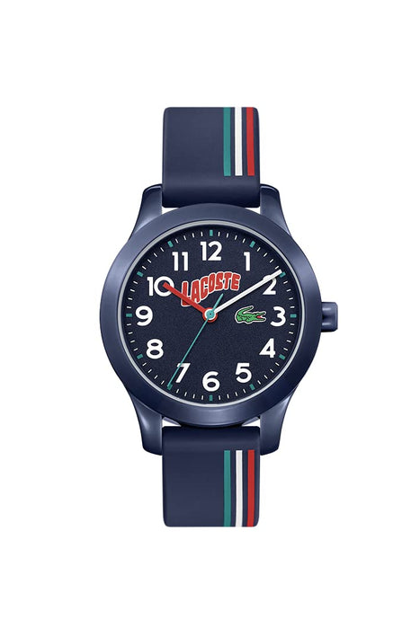Lacoste Kids's Blue Dial Multiple Color Silicone Watch - 2030028