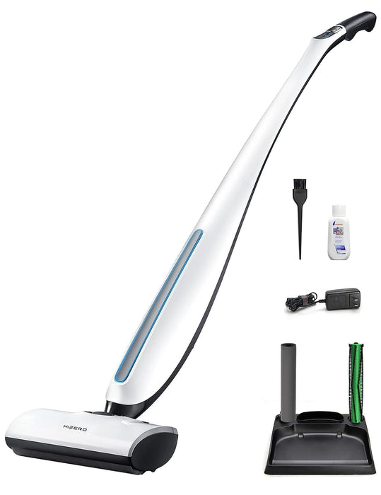 HIZERO Bionic Hard Floor Cleaner,Lightweight Cordless Wet Dry Electric Mop, Quiet Stick Hardwood Floors Cleaners,No Suction as Vacuums, Sweep Mop Dry Self Cleaning 4 in 1,F803