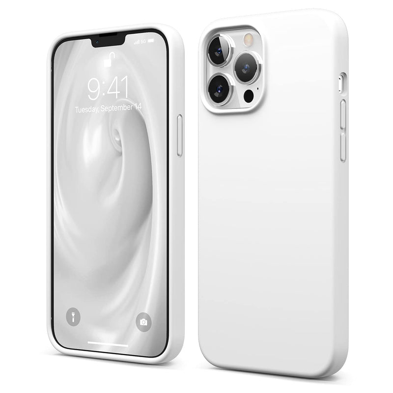 elago Silicone for iPhone 13 Pro MAX case cover - White