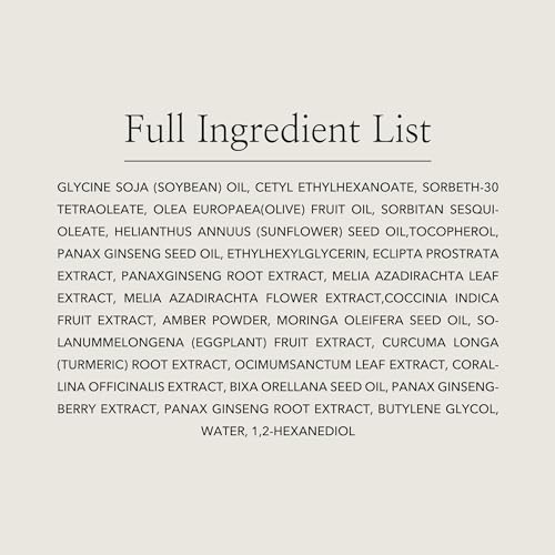 Beauty of Joseon Ginseng Cleansing Oil Waterproof Makeup Remover for Sensitive, Acne-Prone Facial Skin. Korean Skin Care for Men and Women, 210ml