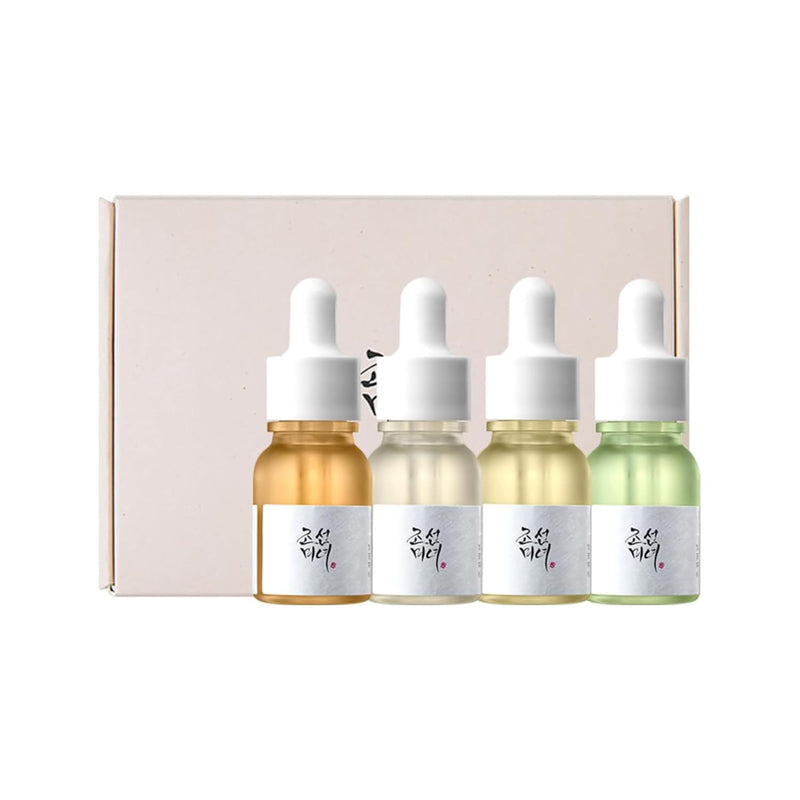 Beauty of Joseon Hanbang Serum Discovery Kit Gift Set Korean skincare for men and women, 10ml each, 4 serums Kit