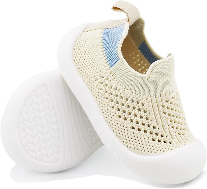 ZONEY Baby Shoes Toddler First Walking Shoes Infant Sneakers Breathable Knitted Mesh Boy & Girls Shoes