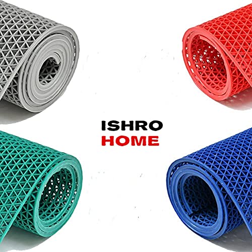 Ishro Home Anti Skid & Multipurpose RubIHr/Bathroom Mat/Shower Mat/Carpet/Rugs/Rainmat/Swimming Pool Mat||2x3 Feet