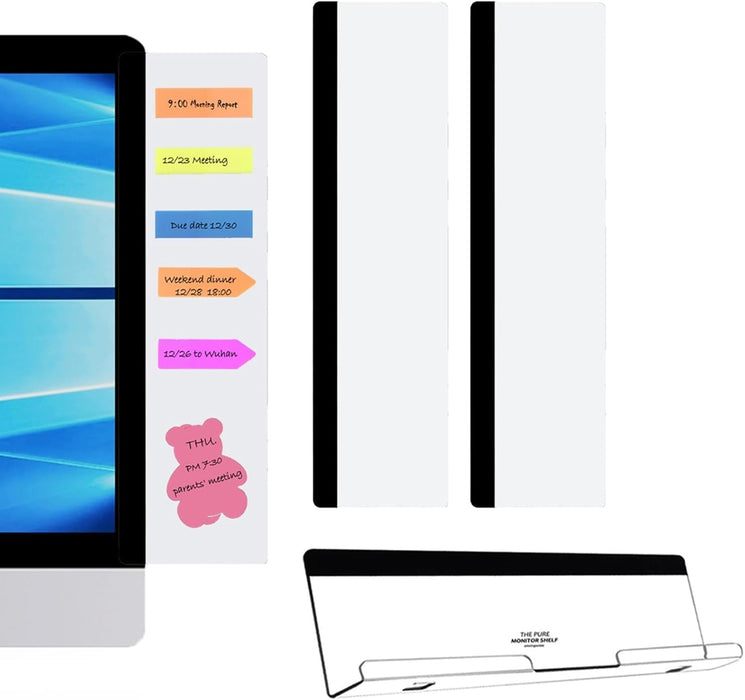 3Pcs Memo Board,Office Desk Accessories for Women&Men,Gadgets&Decorations for Work Desk&Home Office Supplies (bottom)
