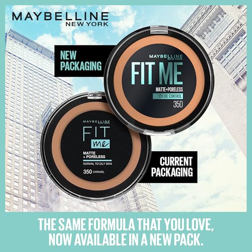 Maybelline New York Fit Me Matte and Poreless Powder, 220 Natural Beige, 12 gm