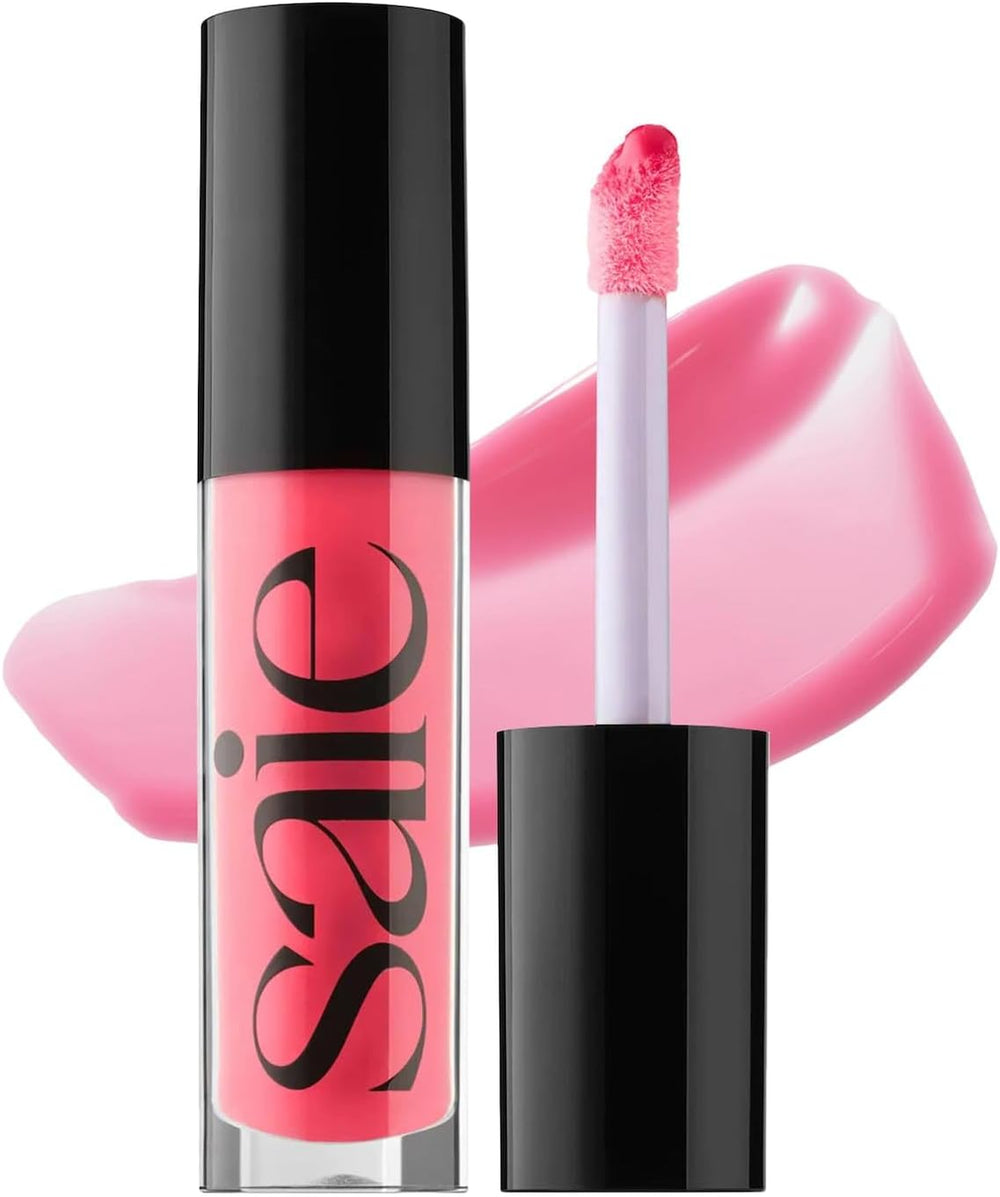 Glossybounce - Hydrating Lip Gloss and Tinted Lip Oil Hybrid with Hyaluronic Acid & Jojoba Oil for Non-Sticky, Ultra-Shiny, Plump & Soft Lips - Everyday Makeup Essential - Play (.17 oz)