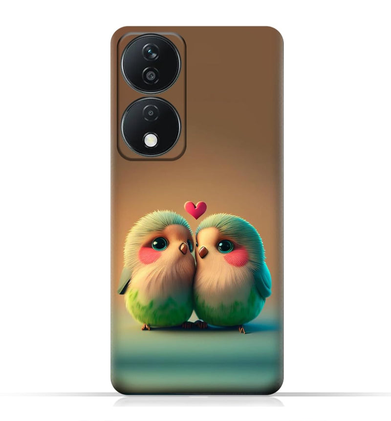 TPU Protective Mobile Back Case Cover Compatible with Honor X7b with design 09