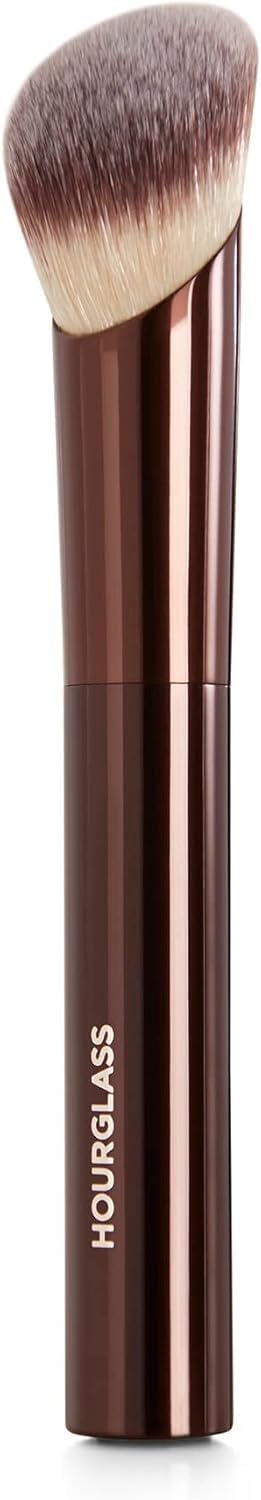 Hourglass Ambient Soft Glow Foundation Brush, Vegan Fibres, Precision Angled Blending