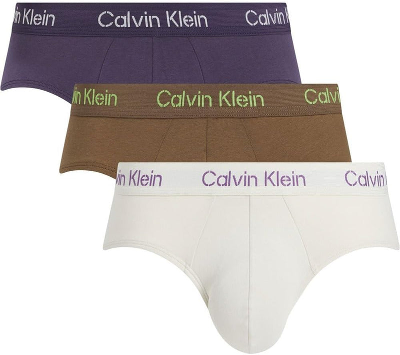 Calvin Klein mens 3P Hip Brief Boxer Short