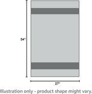 Modern Threads 6 Piece Set, 2 Bath Towels, 2 Hand Towels, 2 Washcloths Yarn Dyed Jacquard/Solid Towel Set Ophelia Blue