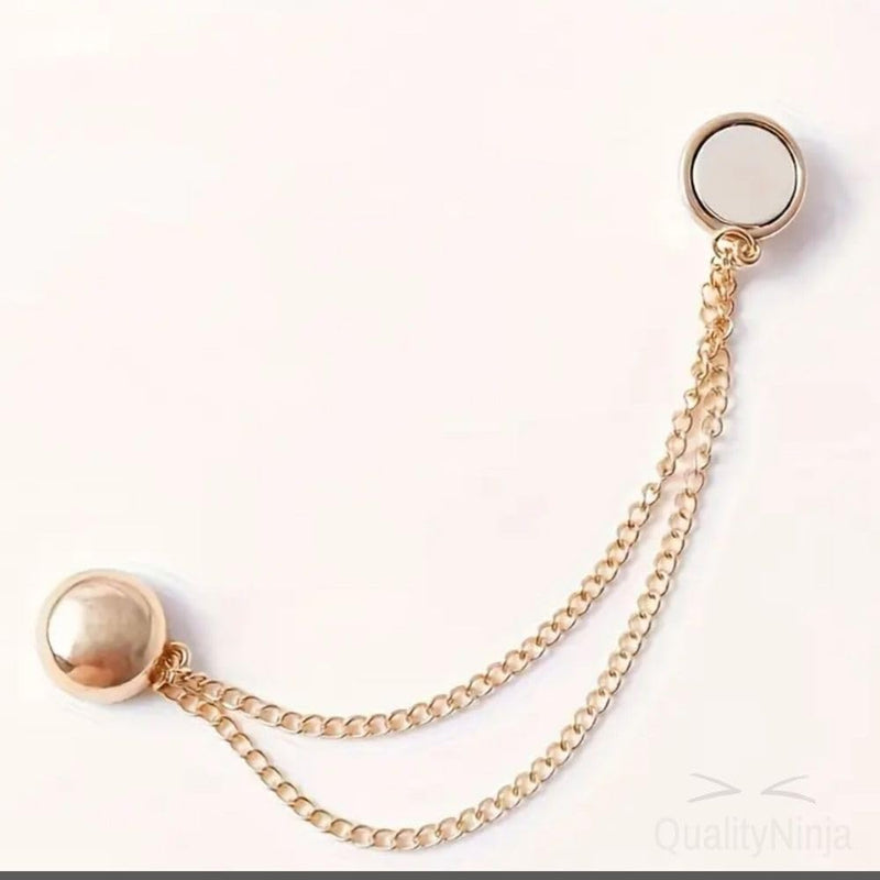 Headscarf Magnet Buckle – 4pcs Pinless Scarf Clips, No Damage to Fabric – Stylish Magnetic Brooch for Hijab, Shawl, Silky Scarf, and Headwrap