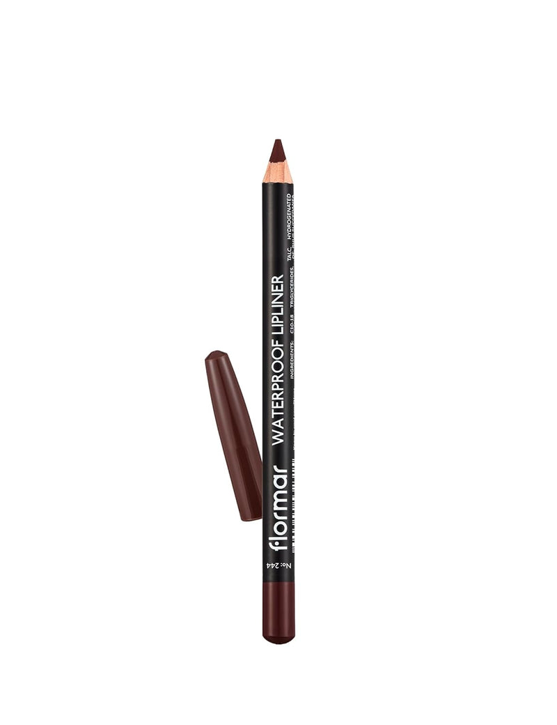 Flormar Waterproof Lipliner Pencil - 244 Chocolate Fondue