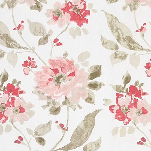 Trance Home Linen 100% Cotton Thick Printed Diwan Set | Deewan Bedsheet Set for Living Room(Set of 6 Pc, 1-Bed Sheet 54x88 Inch | 2-Bolster Cover 16x32 Inch | 3-Cushion Cover 16x16 Inch)-Tashi Pink