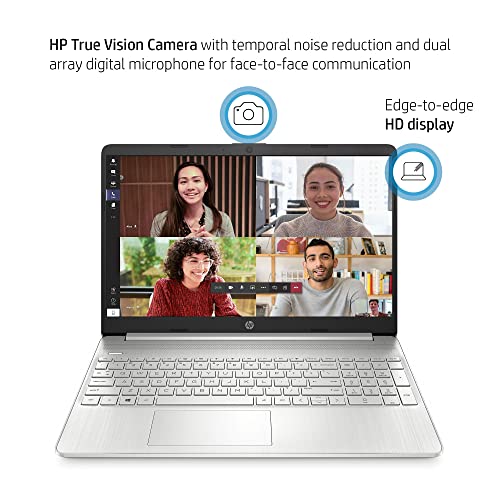 HP Newest Laptop , 15.6" HD Display, Dual Core Intel i3-1115G4 (Upto 4.1GHz,Beats i5-1030G7), 16GB RAM, 256GB SSD, HD Webcam, Bluetooth, WiFi 6, 11+ Hour Battery, Win 11 (Upgraded)