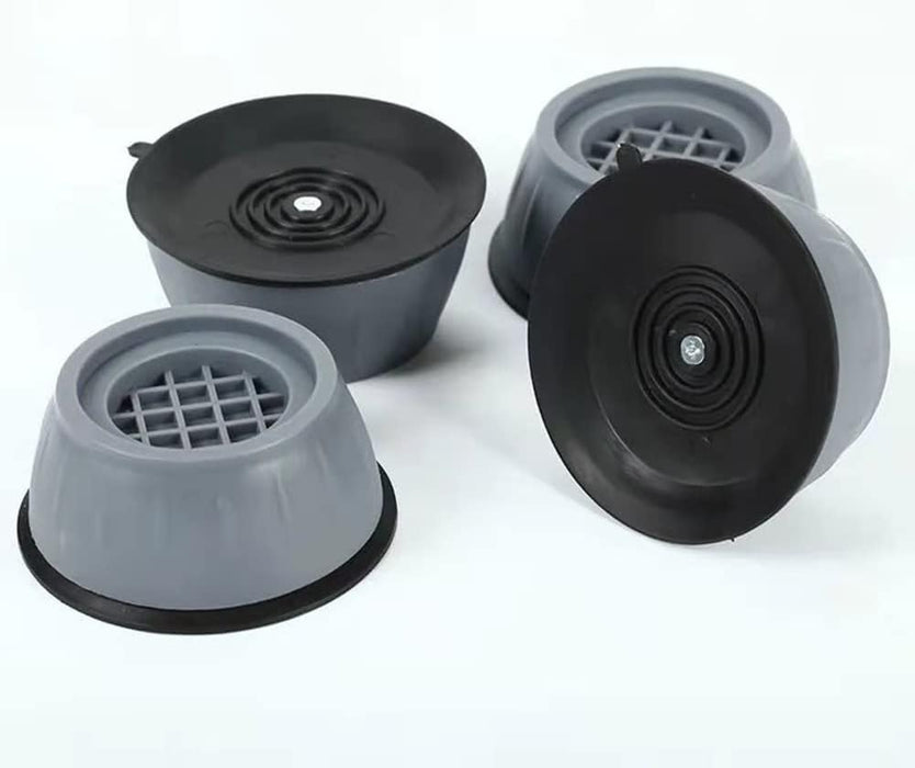 4 pack,Washing Machine Foot Pads for Anti-vibration and Anti-Walk, washer Rubber Isolation Feet