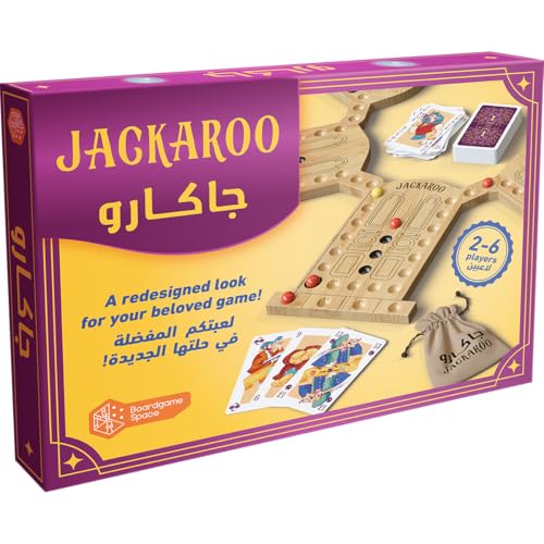 Jackaroo 2-6 Players Boardgame Space (English/Arabic)
